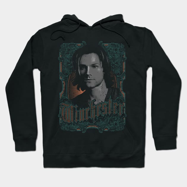 Winchester - youngest brother Hoodie by ursulalopez